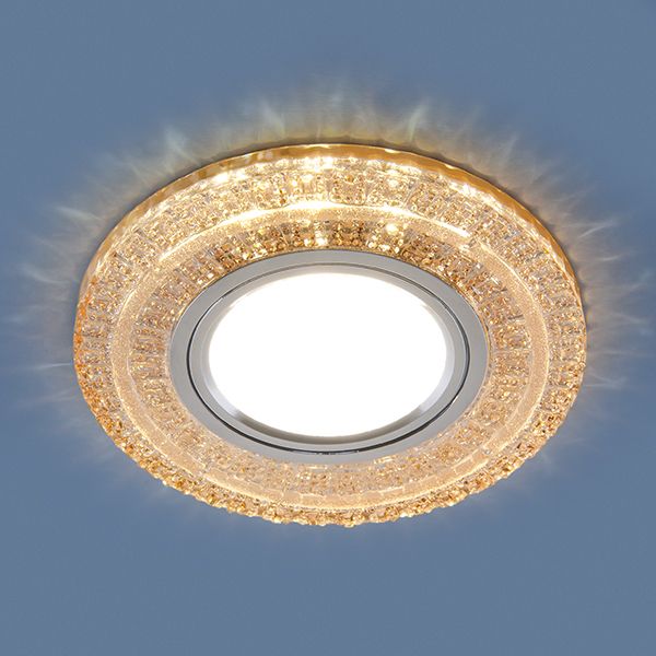 Встраиваемый точечный светильник с LED подсветкой 2225 MR16 GC тонированный