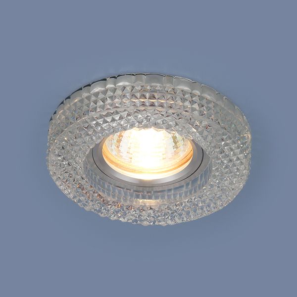 Встраиваемый потолочный светильник с LED подсветкой 2213 MR16 CL прозрачный