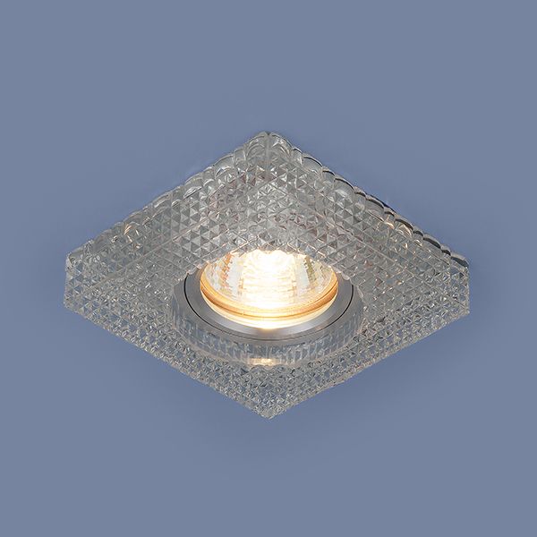 Встраиваемый потолочный светильник с LED подсветкой 2214 MR16 CL прозрачный