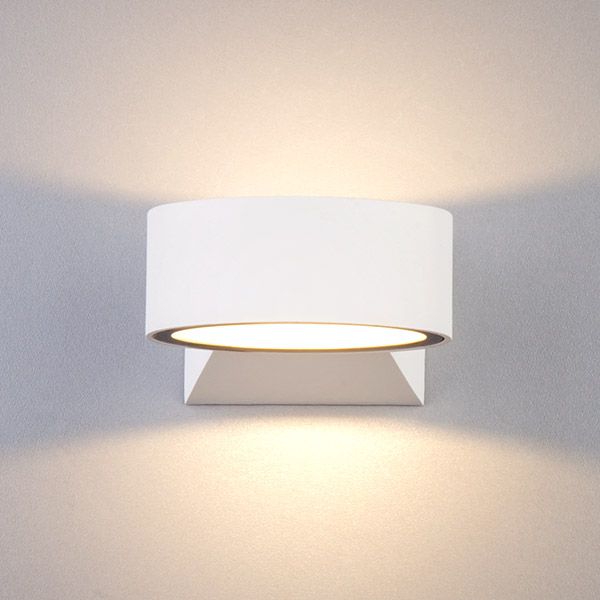 Blinc белый уличный настенный светодиодный светильник 1549 TECHNO LED