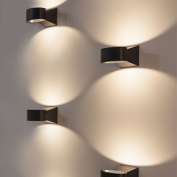 Blinc серый уличный настенный светодиодный светильник 1549 TECHNO LED