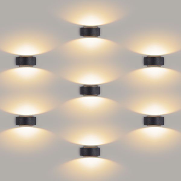 Blinc серый уличный настенный светодиодный светильник 1549 TECHNO LED
