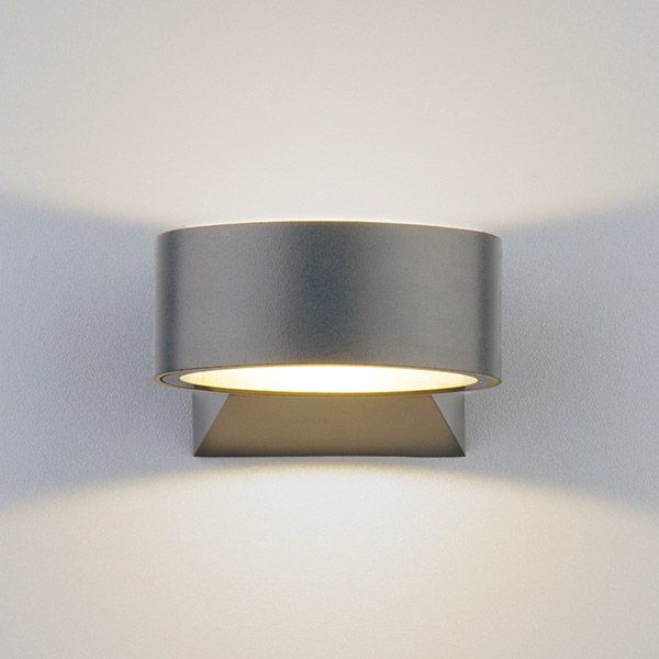 Blinc серый уличный настенный светодиодный светильник 1549 TECHNO LED