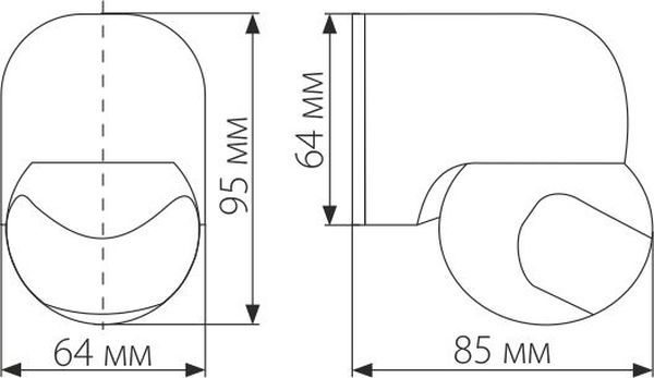 Инфракрасный датчик движения 1200W IP44 180 Белый SNS-M-04