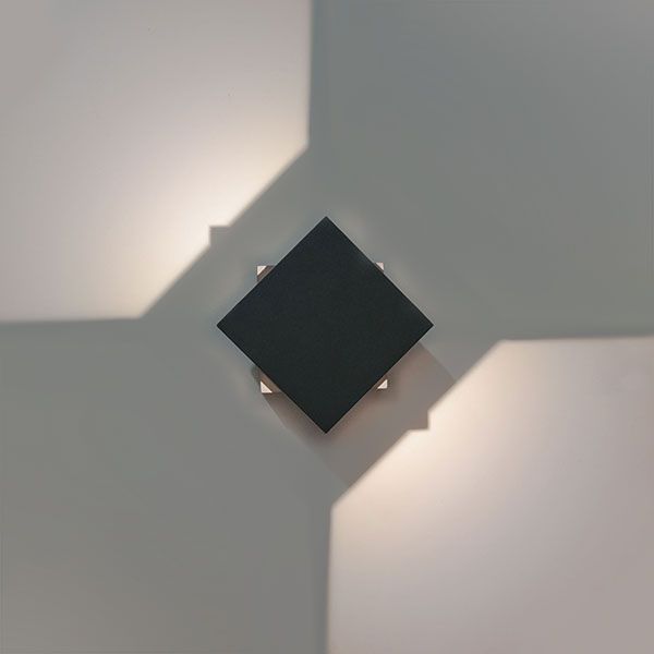 FOBOS графит уличный светодиодный светильник с поворотным механизмом 1607 TECHNO LED