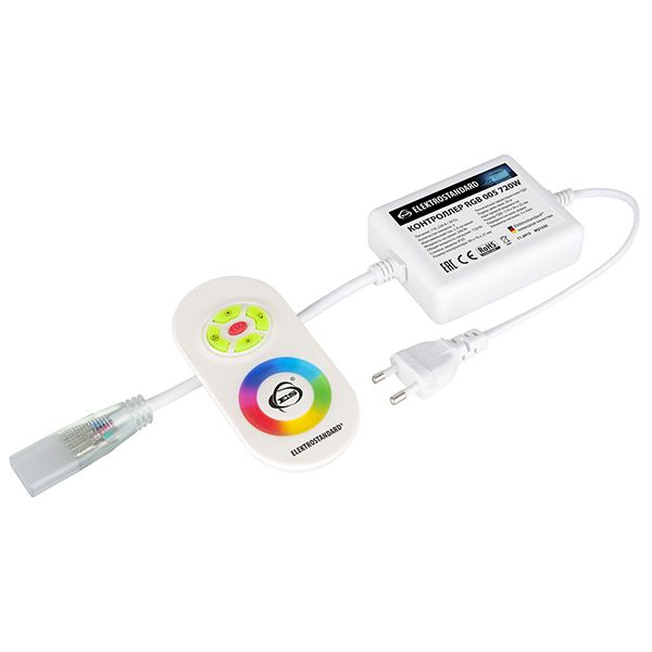 Контроллер для светодиодной ленты RGB с ПДУ LSC 005 220V 4A 720W IP20