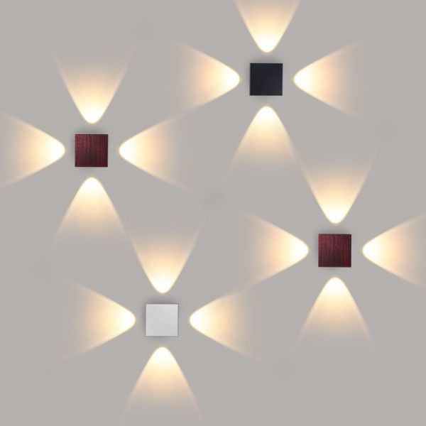 Kvatra белый уличный настенный светодиодный светильник 1601 TECHNO LED