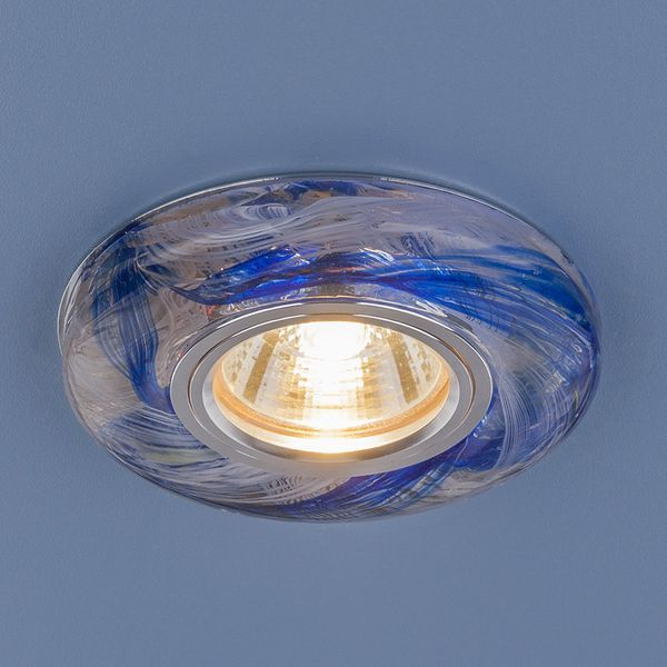 Точечный светодиодный светильник 2191 MR16 CL/BL прозрачный/синий