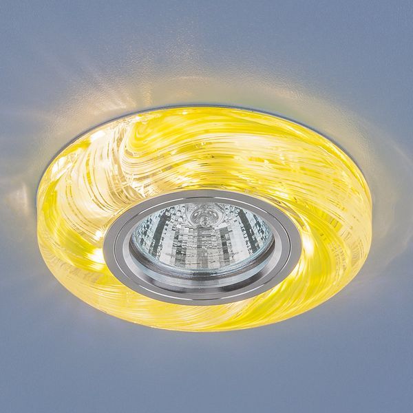 Точечный светодиодный светильник 2191 MR16 CL/GR прозрачный/зеленый