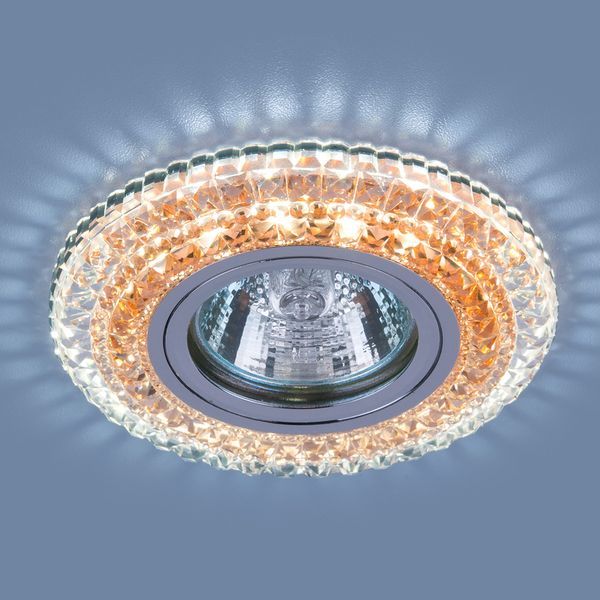 Точечный светодиодный светильник 2193 MR16 CL/OR прозрачный/оранжевый