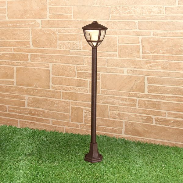 Gala F брауни уличный светодиодный светильник на столбе IP44 GL LED 3001F
