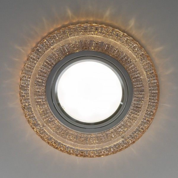 Встраиваемый точечный светильник с LED подсветкой 2225 MR16 GC тонированный