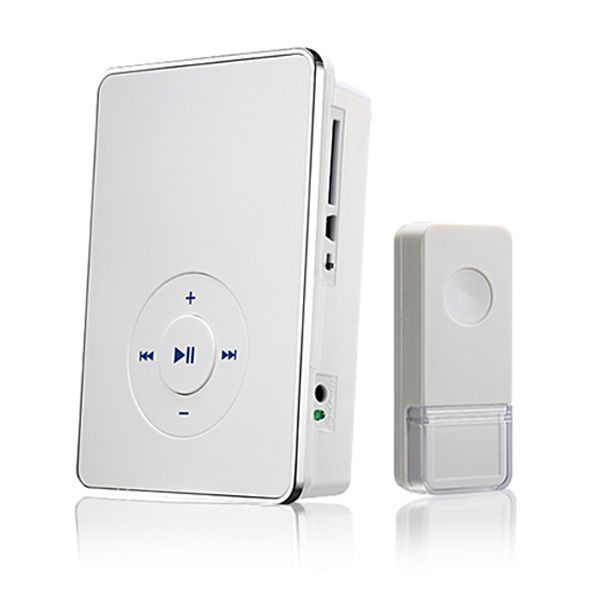 Звонок беспроводной WL MP3 16M IP44 Белый DBQ10M