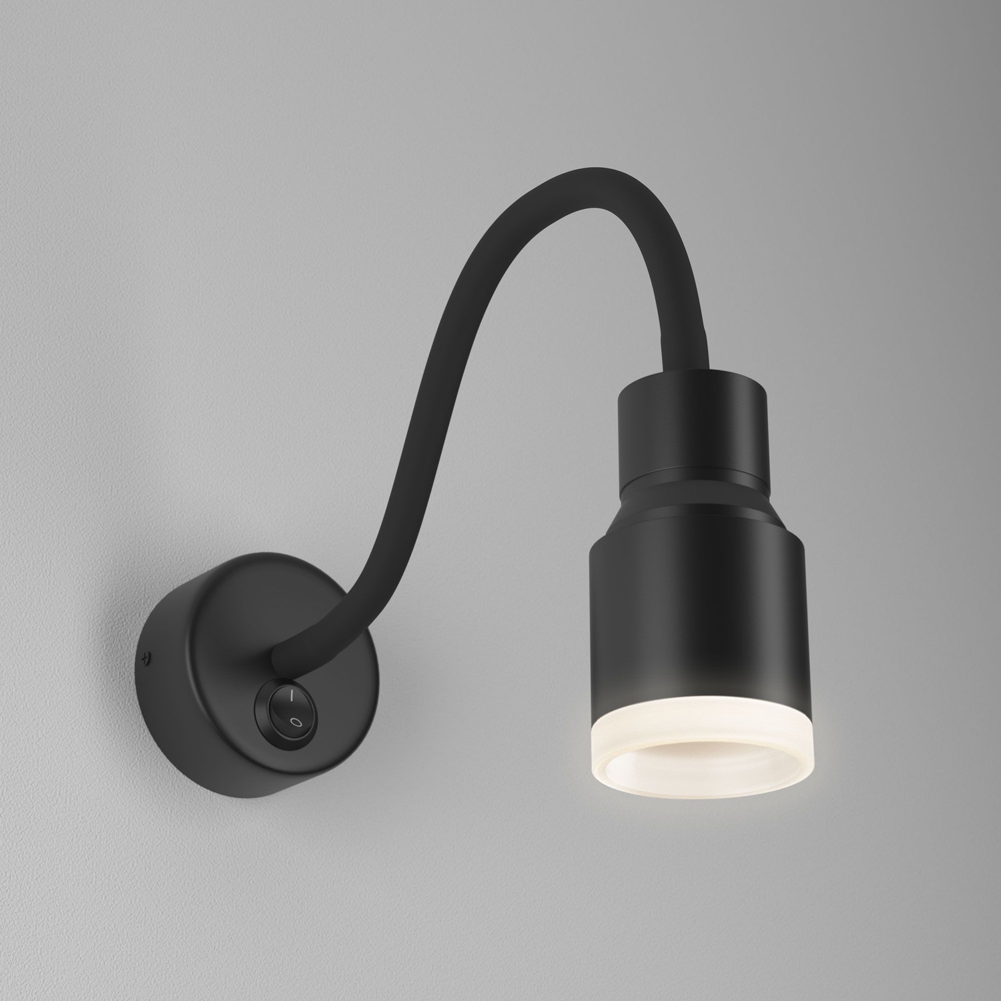 Настенный светодиодный светильник с гибким корпусом Molly LED MRL LED 1015 черный