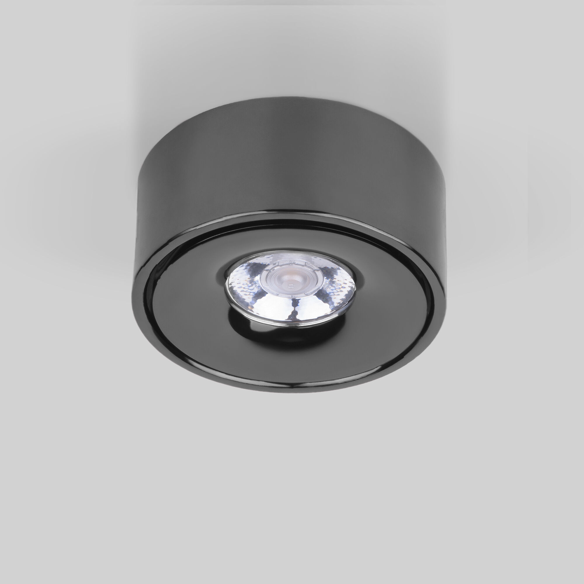 Накладной светодиодный светильник Glide черный жемчуг (25100/LED) 25100/LED 25100/LED