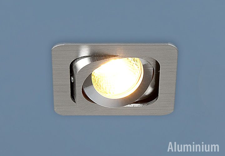 Алюминиевый точечный светильник 1021/1 MR16 CH хром 1021/1 MR16 CH