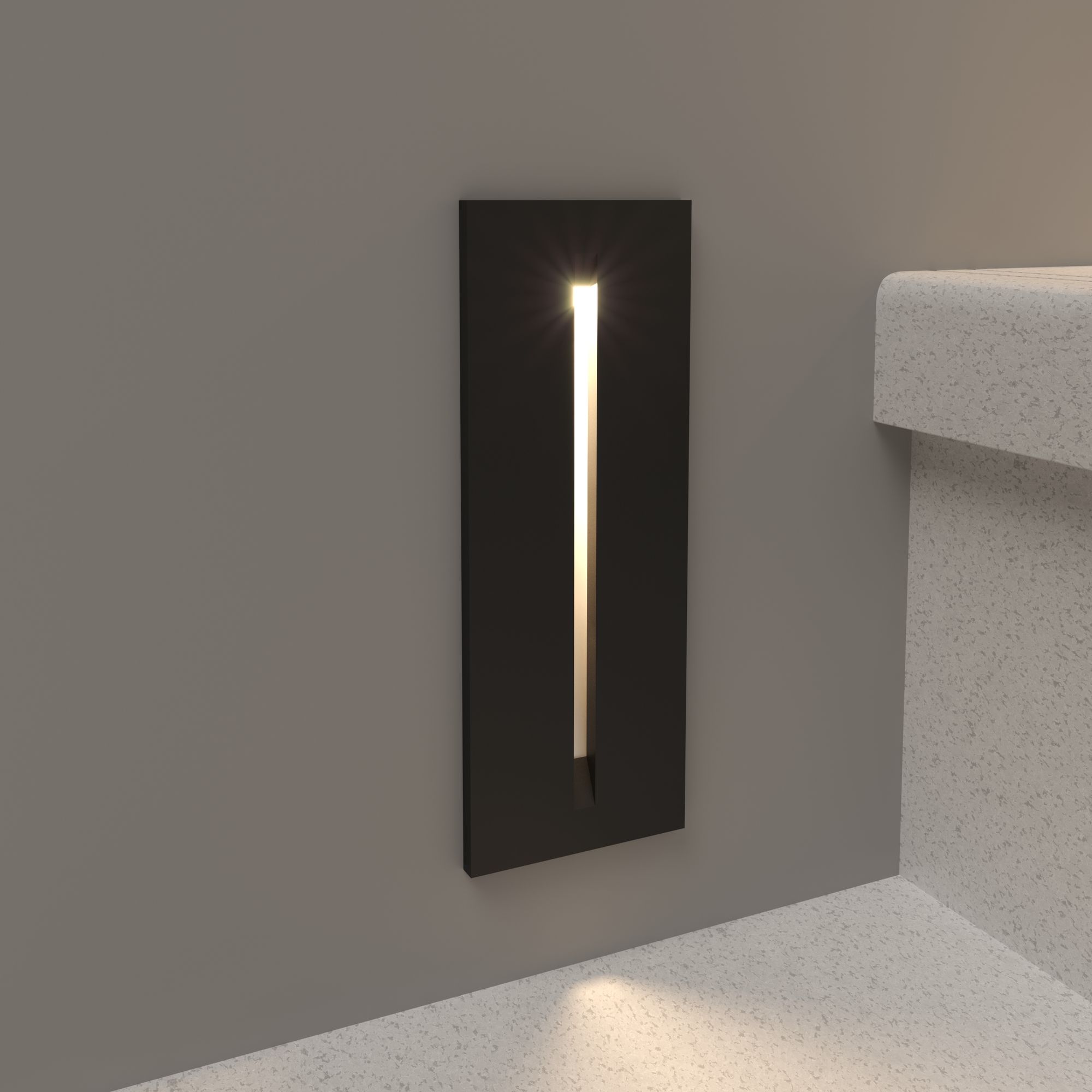 Подсветка для лестниц 40108/LED черный 40108/LED черный