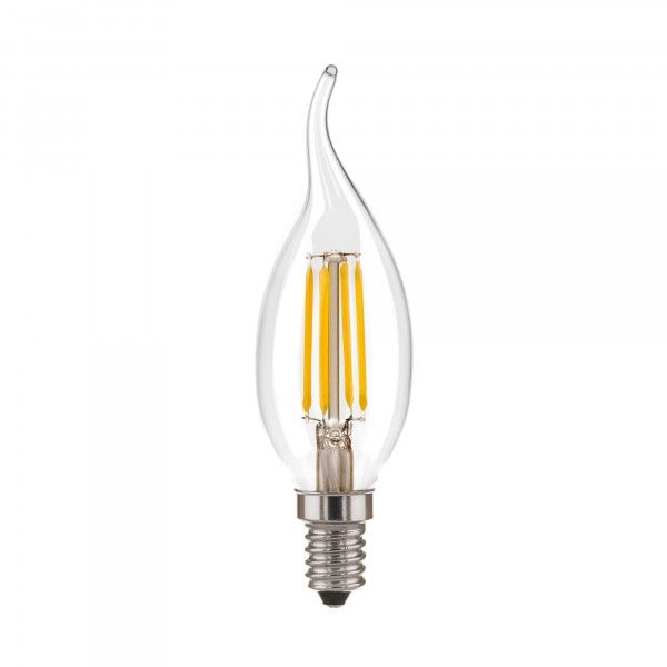 Филаментная светодиодная лампа Dimmable "Свеча на ветру" CW35 5W 4200K E14 BLE1424