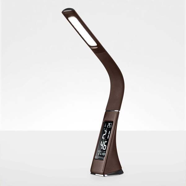 Настольный светодиодный светильник Elara коричневый TL90220