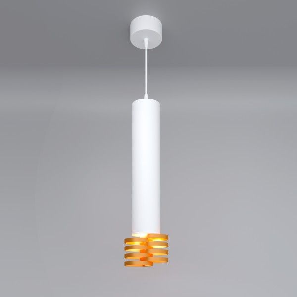 Подвесной светильник белый / золото DLN103 GU10
