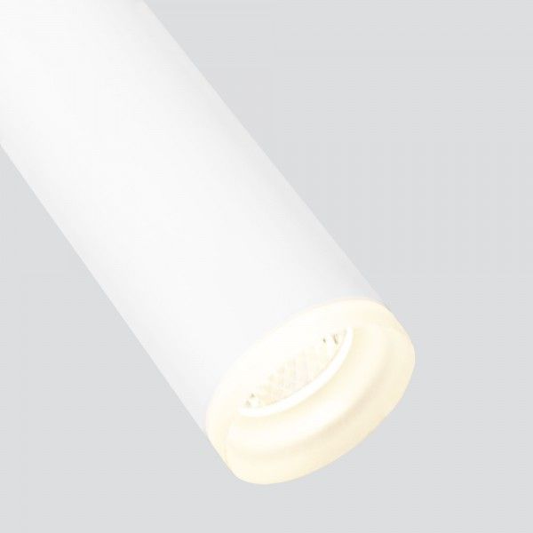 Подвесной светодиодный светильник белый матовый DLR035 12W 4200K белый матовый