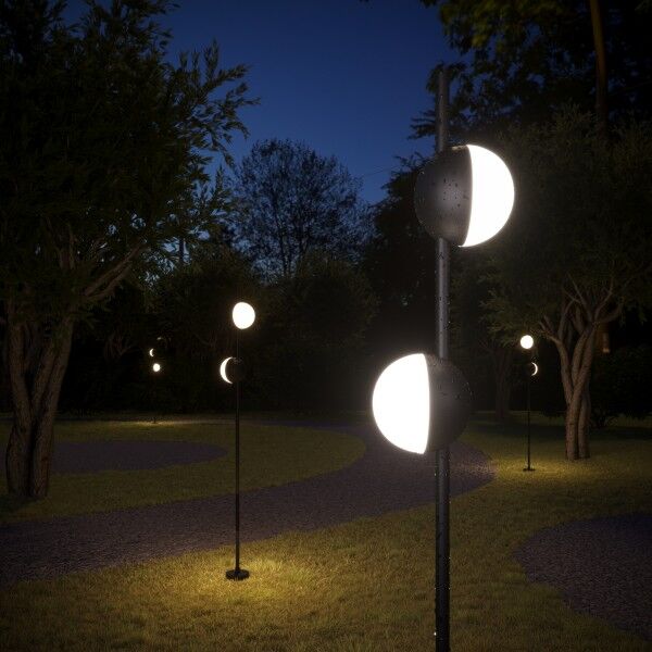 Светильник садово-парковый со светодиодами PAR 35161/F черный