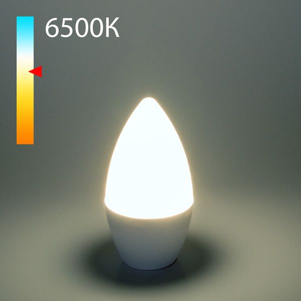 Светодиодная лампа "Свеча" C37 6W 6500K E14 BLE1423