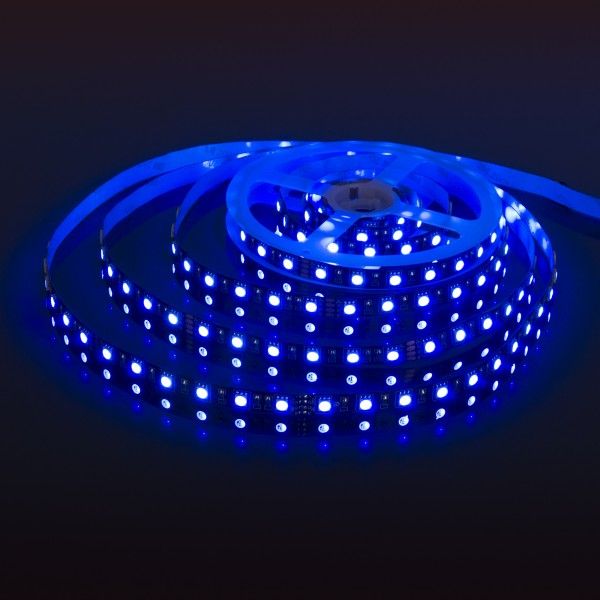 Светодиодная лента Лента светодиодная 24V 14,4W 60Led 5050 IP20 RGB, Black, 5м