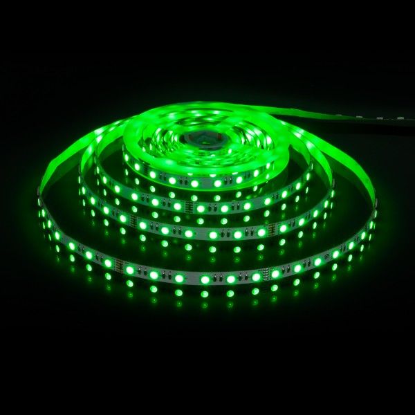 Светодиодная лента Лента светодиодная 24V 24W 60Led 5050 IP20 MIX RGB/холодный белый, 5м