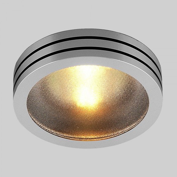 Точечный светильник из алюминия 5153 MR16 CH/BK хром/черный