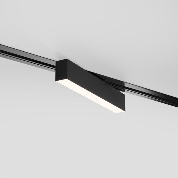 Трековый светодиодный светильник для однофазного шинопровода X-Line 10W 4200K черный матовый X-Line черный матовый 10W 4200K (LTB53) однофазный