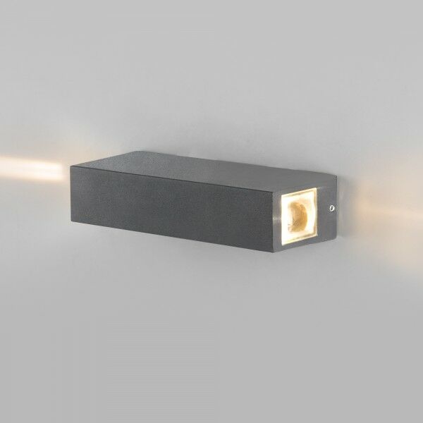 Уличный настенный светодиодный светильник Blaze LED IP54 35136/W серый