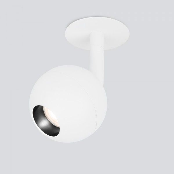 Встраиваемый поворотный светодиодный светильник Ball 8W 4200K белый 9925 LED
