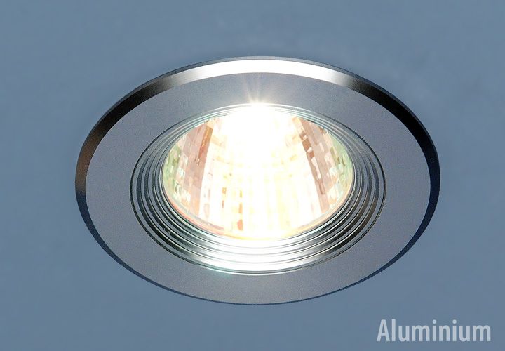 Точечный светильник из алюминия 5501 MR16 SS сатин серебро 5501 MR16 SS сатин серебро