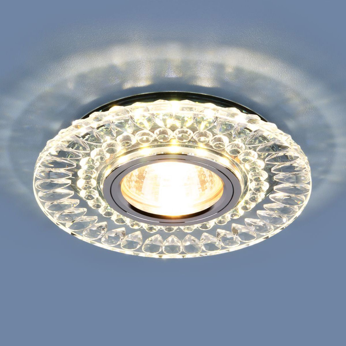 Точечный светодиодный светильник 2197 MR16 CL/SL прозрачный/серебро 2197 MR16