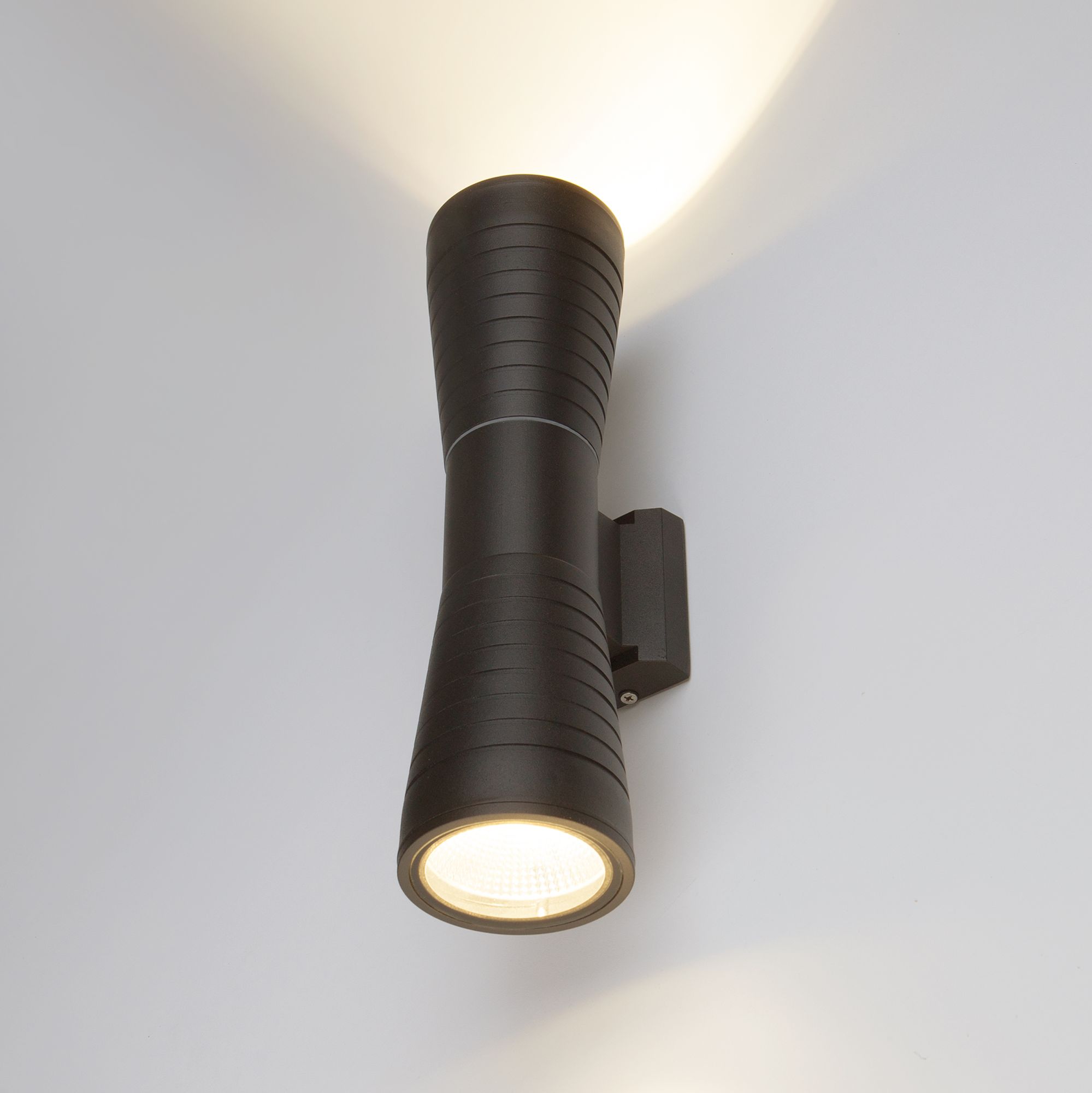 Tube double черный уличный настенный светодиодный светильник 1502 TECHNO LED 1502 TECHNO LED