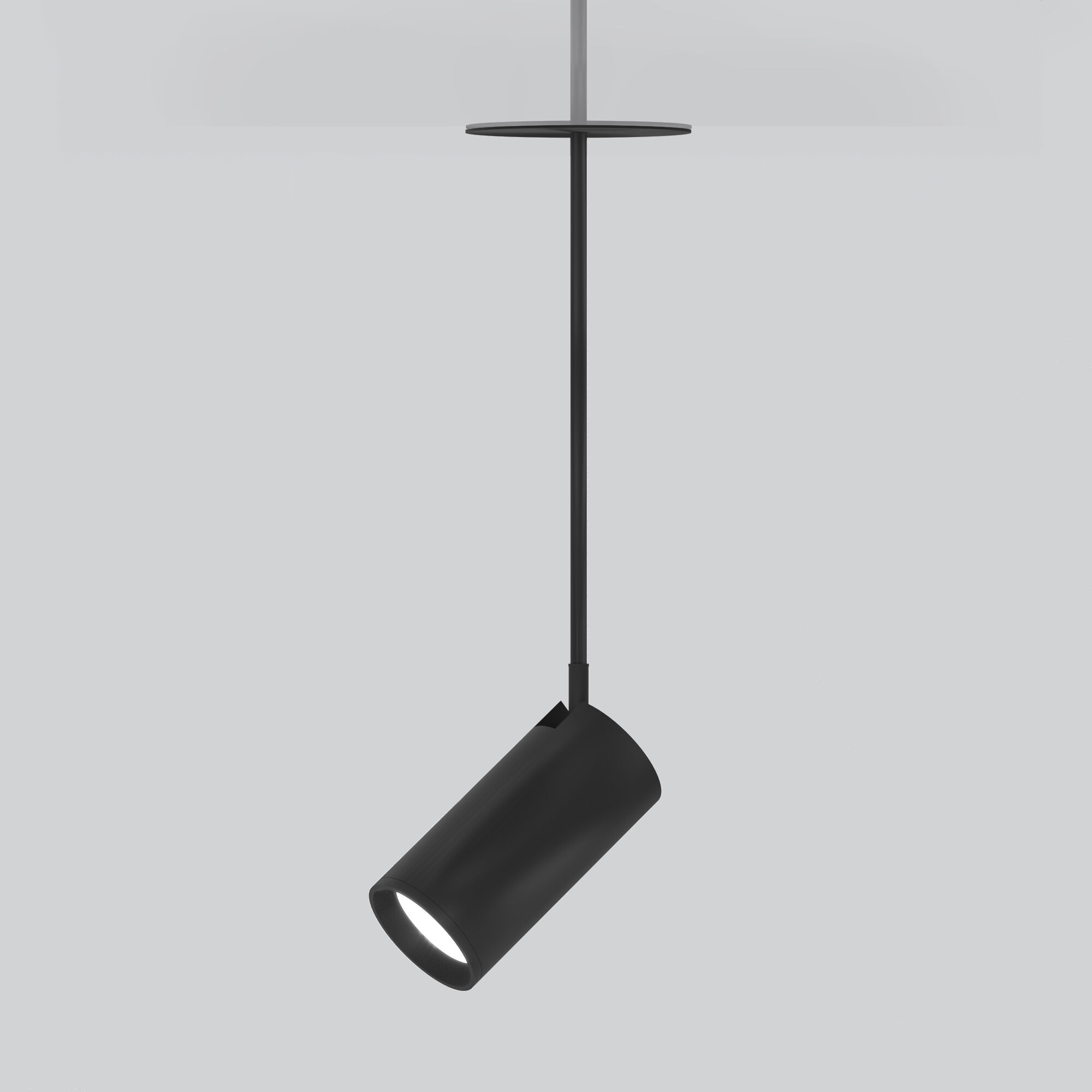 Встраиваемый подвесной светодиодный светильник черный Drop 8W (50222 LED) 50222 LED 50222 LED