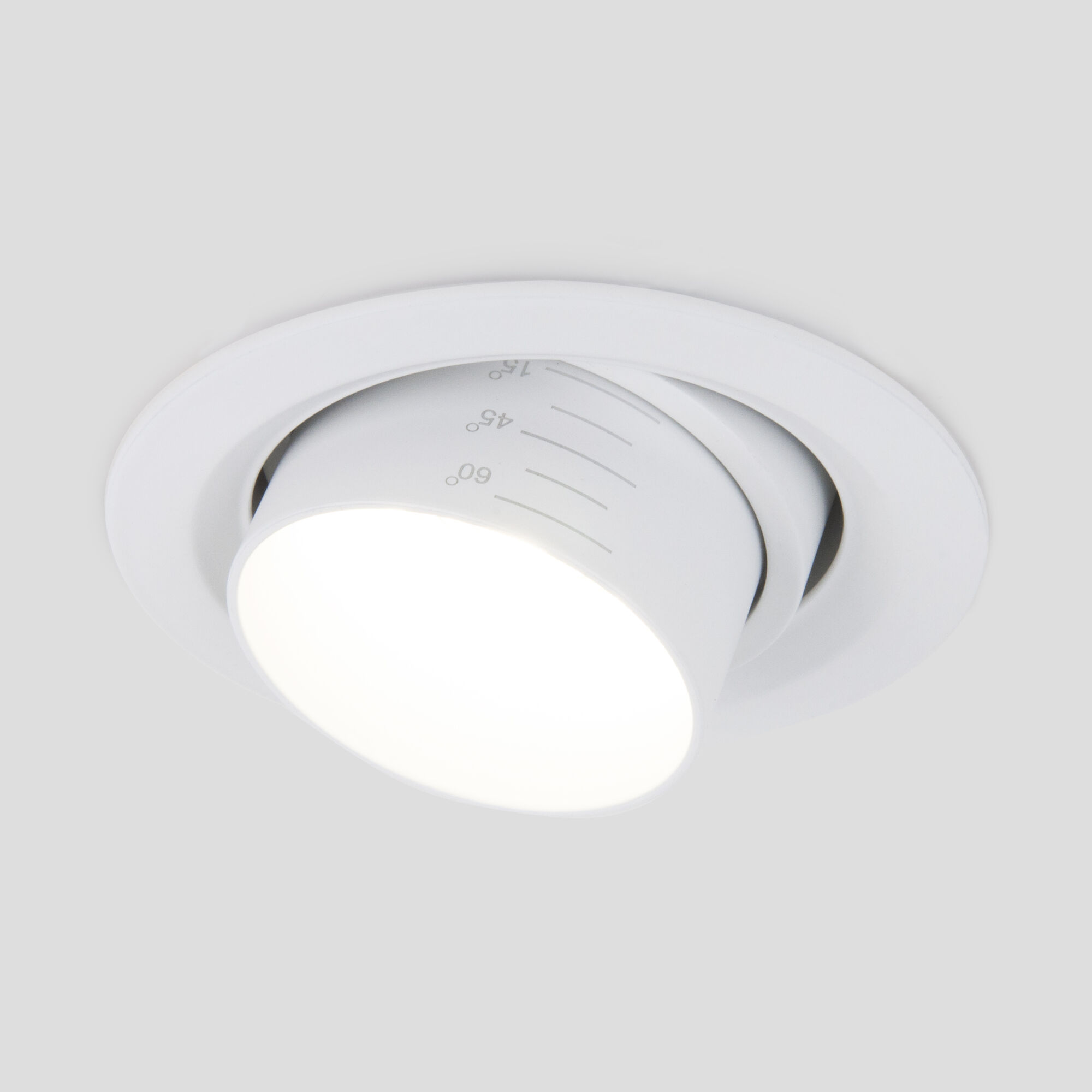 Встраиваемый светодиодный светильник с регулировкой угла освещения Zoom 15W 4200K белый 9920 LED 9920 LED