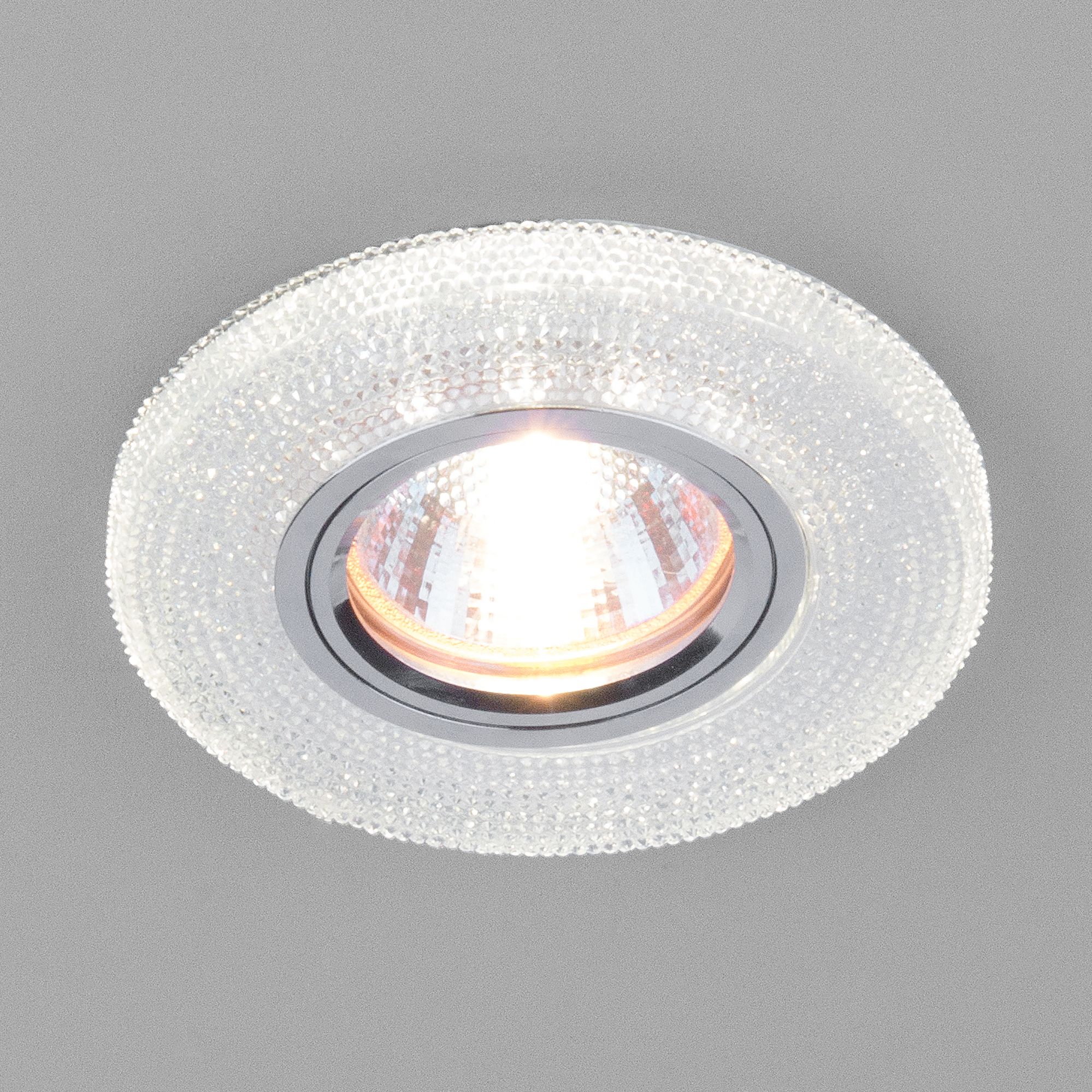 Встраиваемый точечный светильник со светодиодной подсветкой 2130 MR16 CL прозрачный
