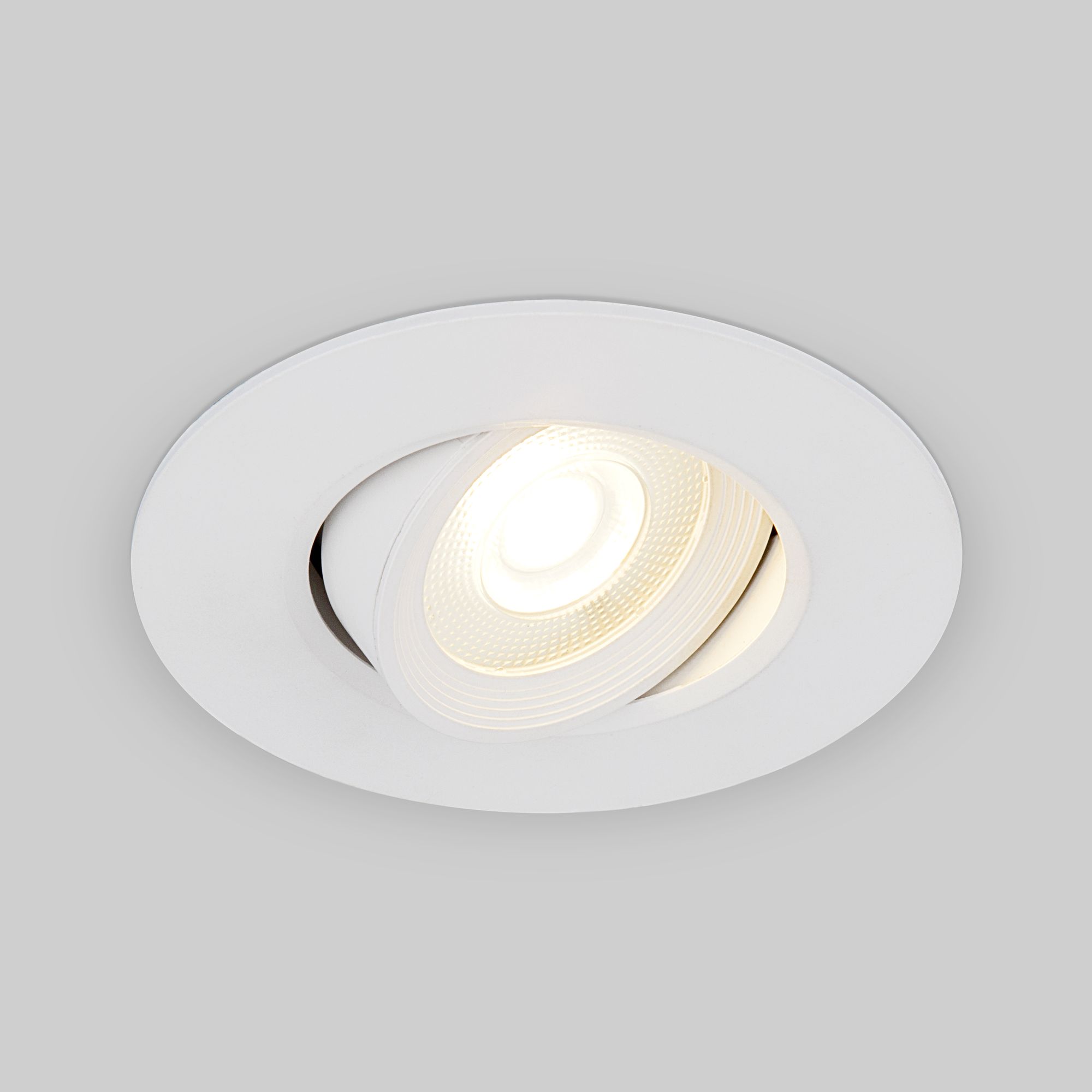 Встраиваемый точечный светодиодный светильник 9914 LED 6W WH белый 9914 LED