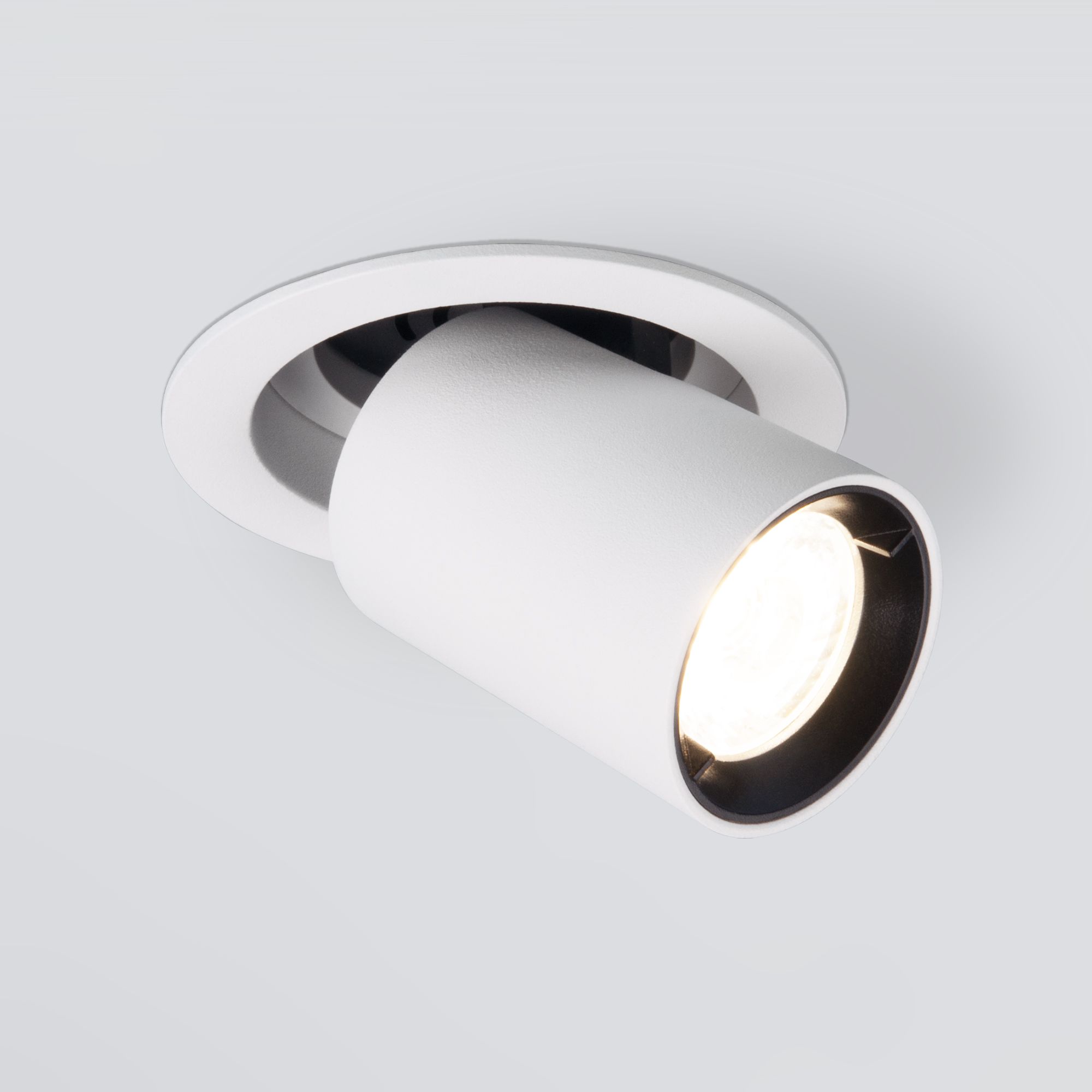 Встраиваемый точечный светодиодный светильник Pispa 10W 4200K белый матовый 9917 LED 9917 LED