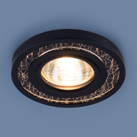 Точечный светодиодный светильник 7020 BK/SL черный/серебро